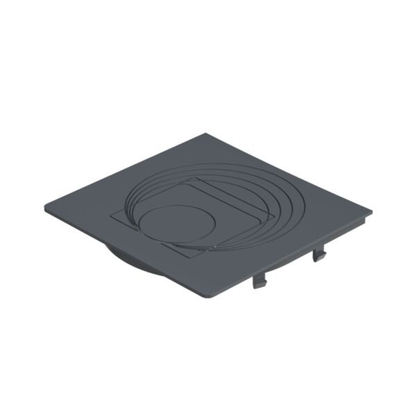 Кришка під трубу до дощеприймача GALECO PVC2