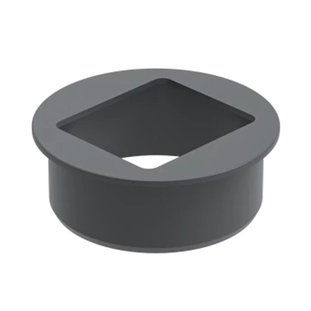 Редукція 80/110 мм PP (попелястий) GALECO PVC2