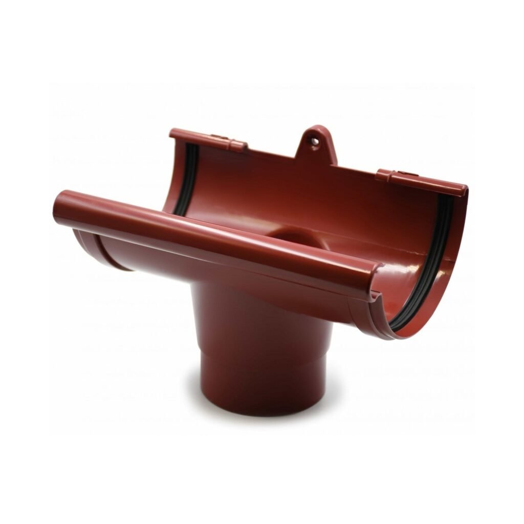 Лійка ринви червона 120мм GIZA