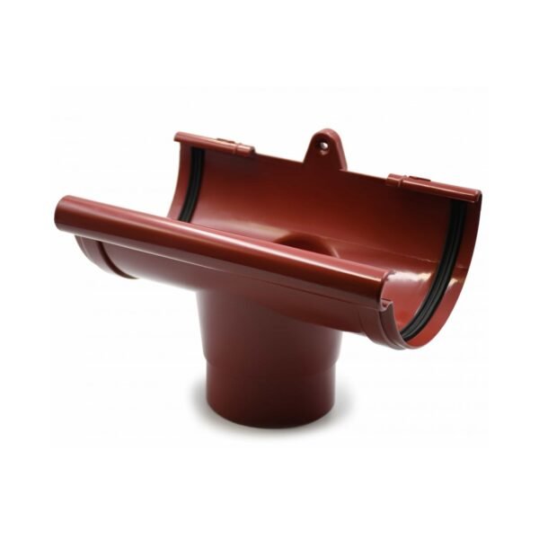 Лійка ринви червона 120мм GIZA