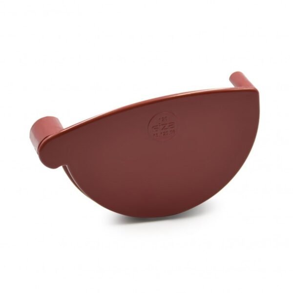 Заглушка ринви ліва червона 120мм GIZA