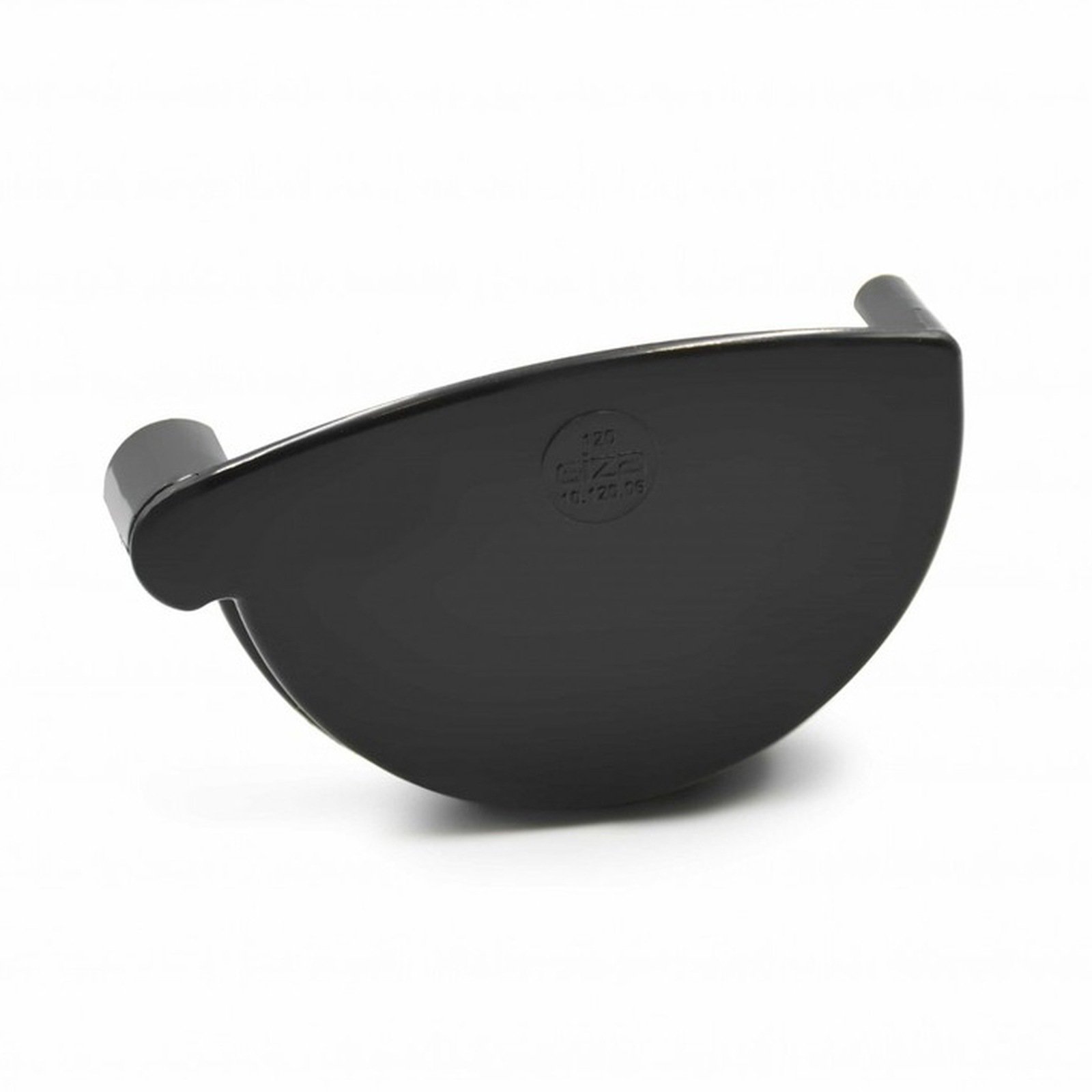 Заглушка ринви ліва антрацитова 120мм GIZA Заглушка ринви ліва антрацитова 120мм GIZA