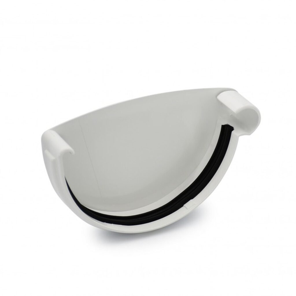 Заглушка ринви права GIZA біла 120мм