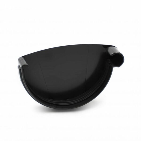 Заглушка ринви права антрацитова 120мм GIZA