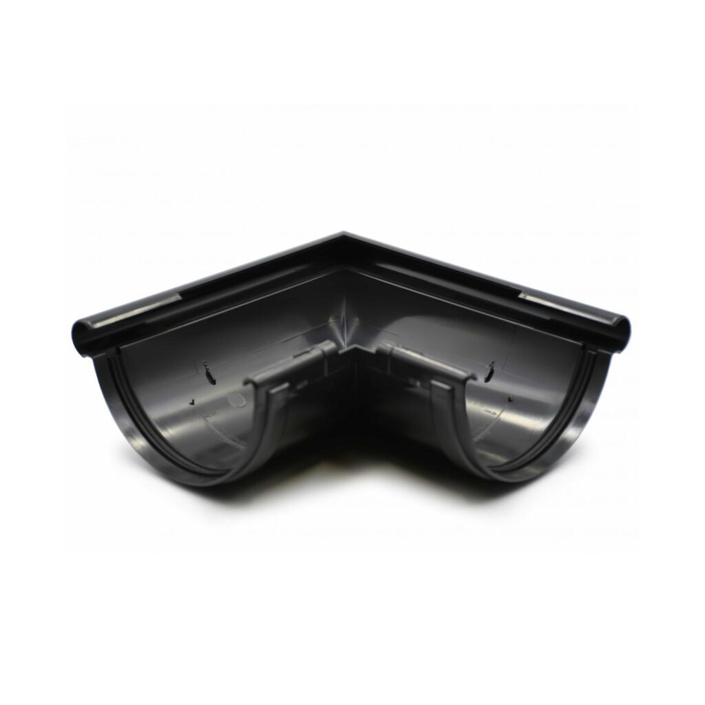 Кут ринви зовнішній 90° антрацитовий 120мм GIZA