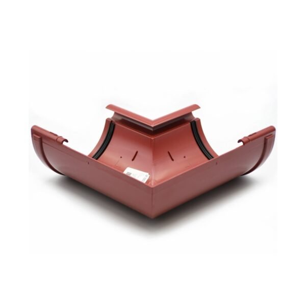 Кут ринви внутрішній 90° червоний 120мм GIZA