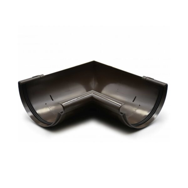 Кут ринви внутрішній 90° темно-коричневий 120мм GIZA