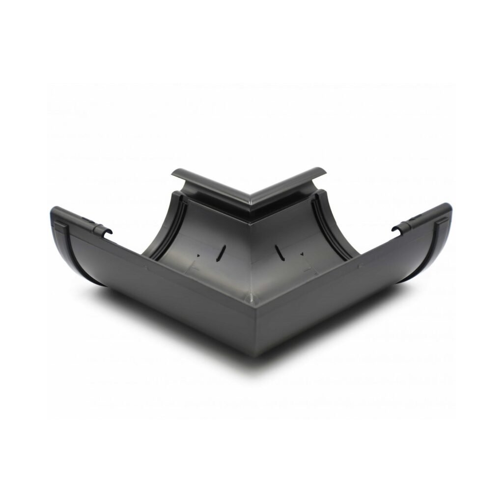 Кут ринви внутрішній 90° антрацитовий 120мм GIZA