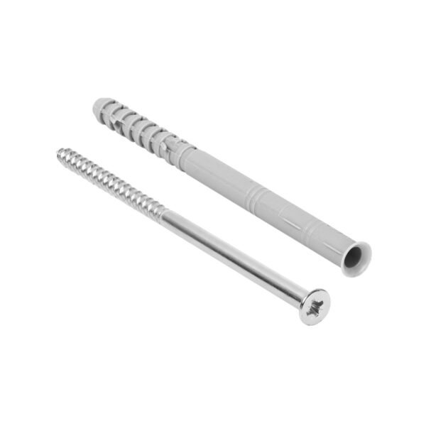 Гвинт-шуруп кріпильний з дюбелемм l=80 мм GIZA