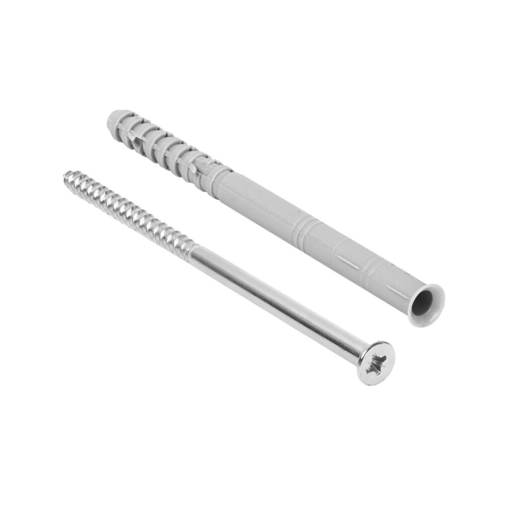 Гвинт-шуруп кріпильний з дюбелем l=140мм GIZA