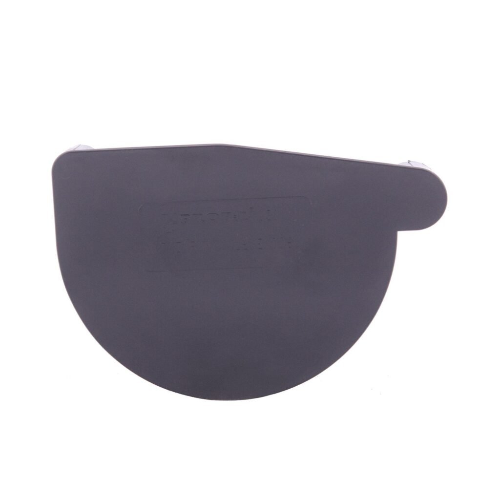 Заглушка ринви Profil ліва L 130 графітова