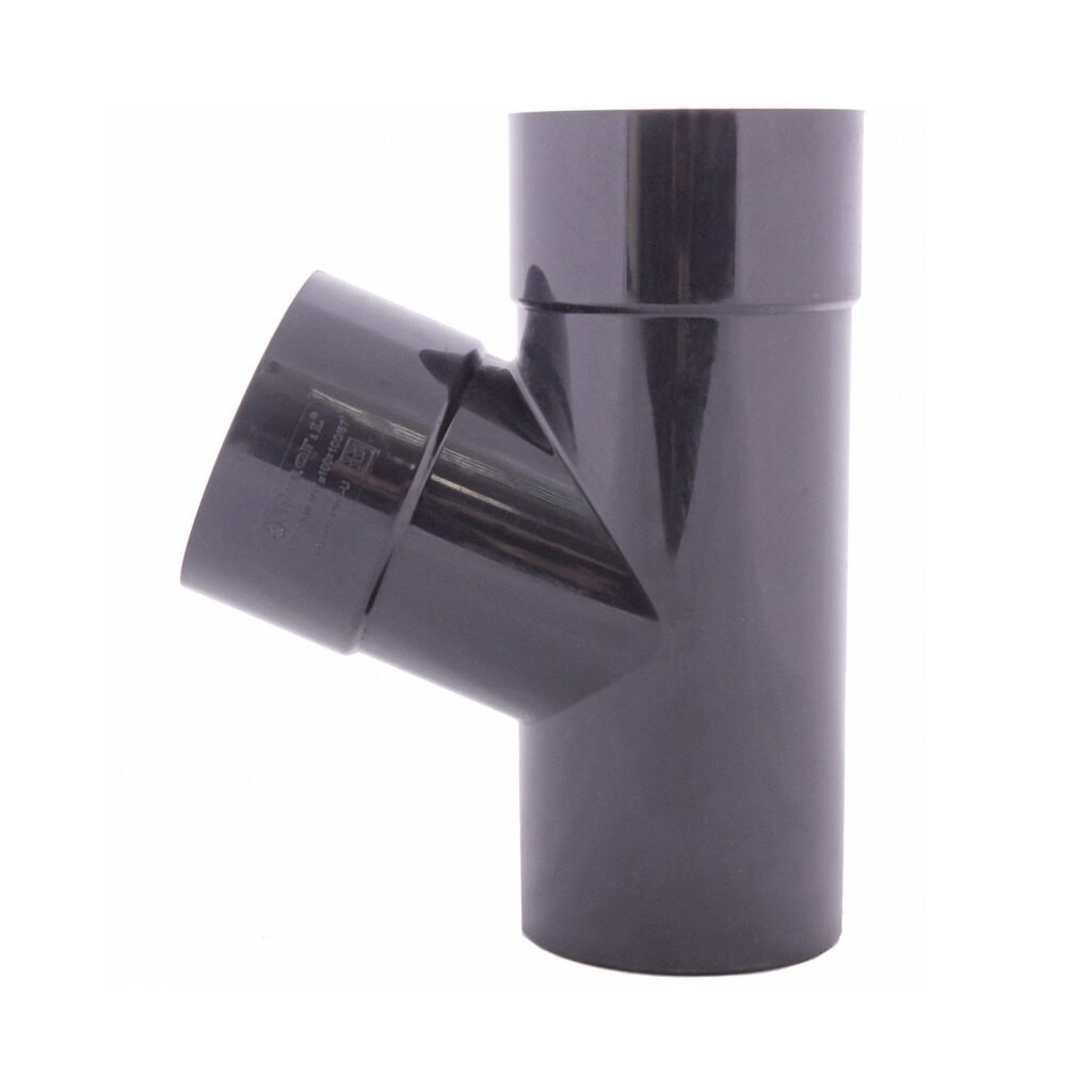 Трійник Profil 100/100/67 130 графітовий