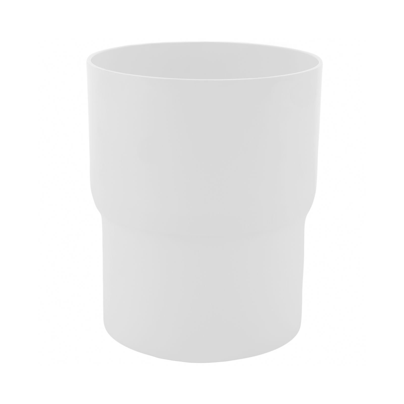 З`єднувач труби Profil 130 білий З`єднувач труби Profil 130 білий