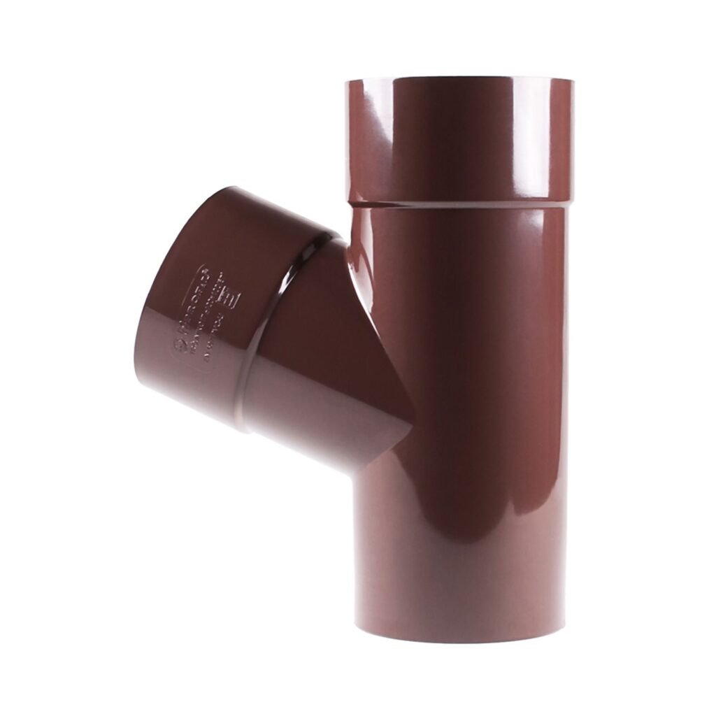 Трійник Profil 100/100/67 130 коричневий