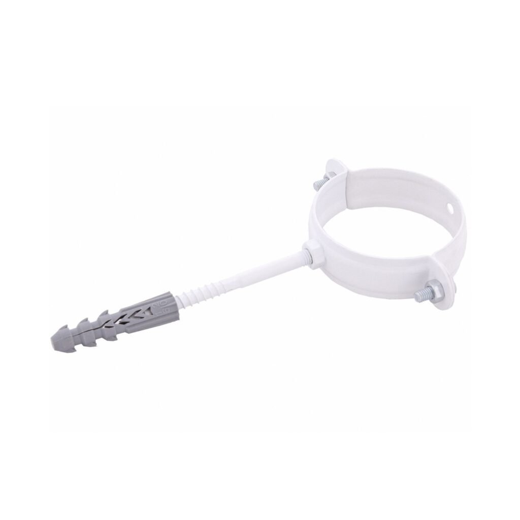 Держак труби Profil метал. L100 90 білий