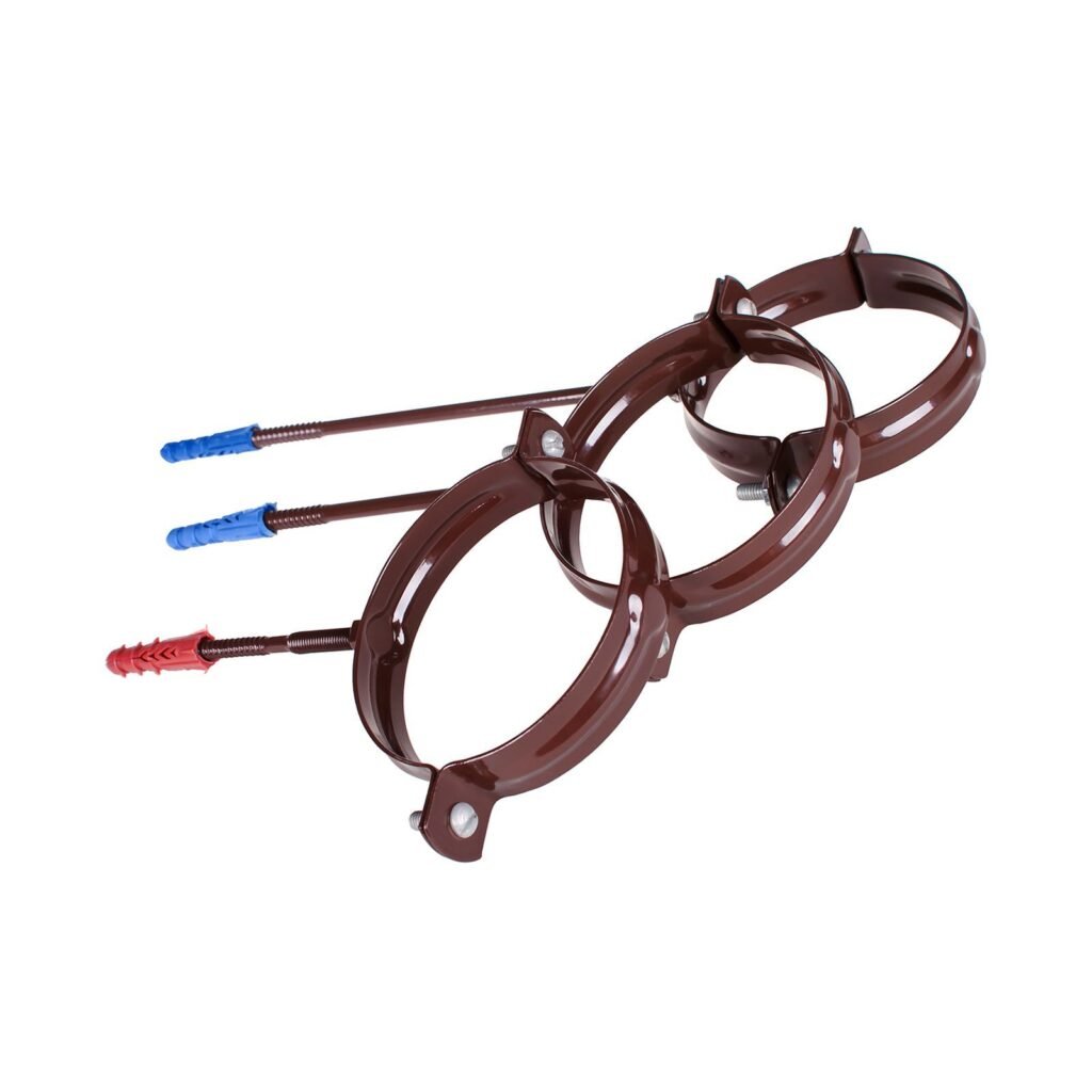 Держак труби Profil метал. L100 90 коричневий