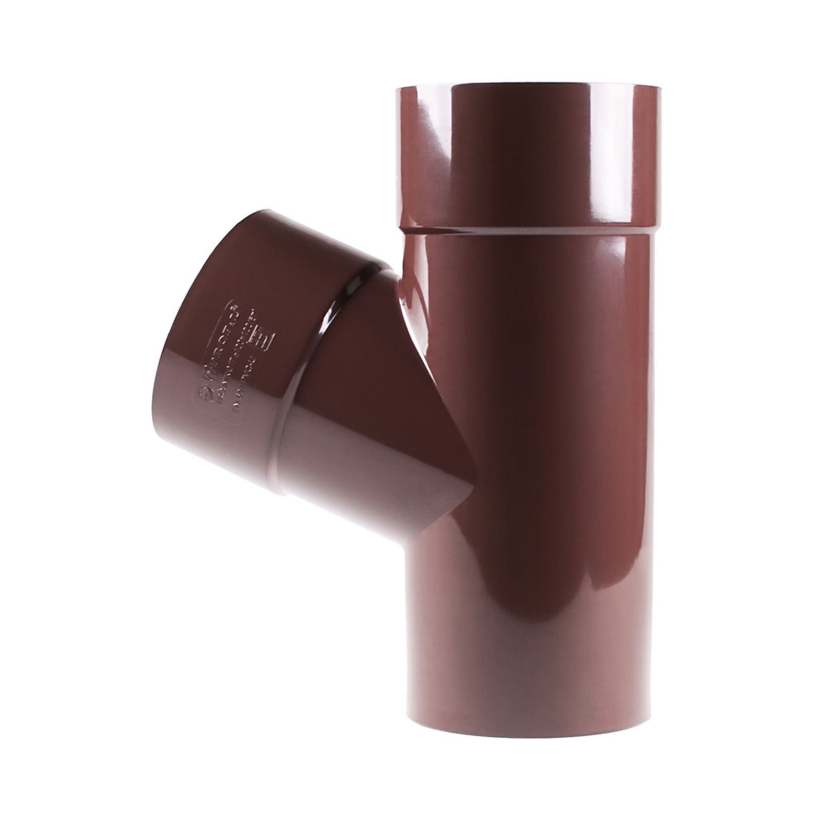 Трійник Profil 100/75/67 90 коричневий Трійник Profil 100/75/67 90 коричневий