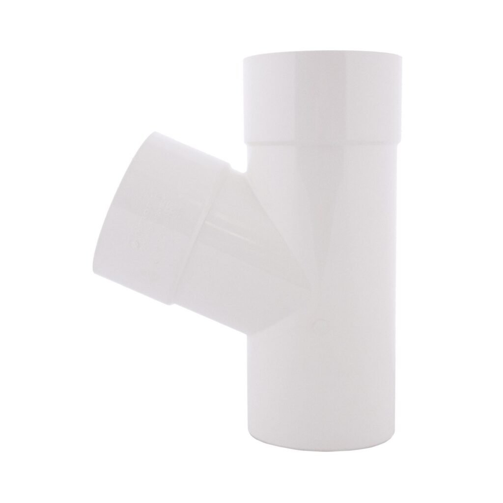 Трійник Profil 75/75/67 90 білий