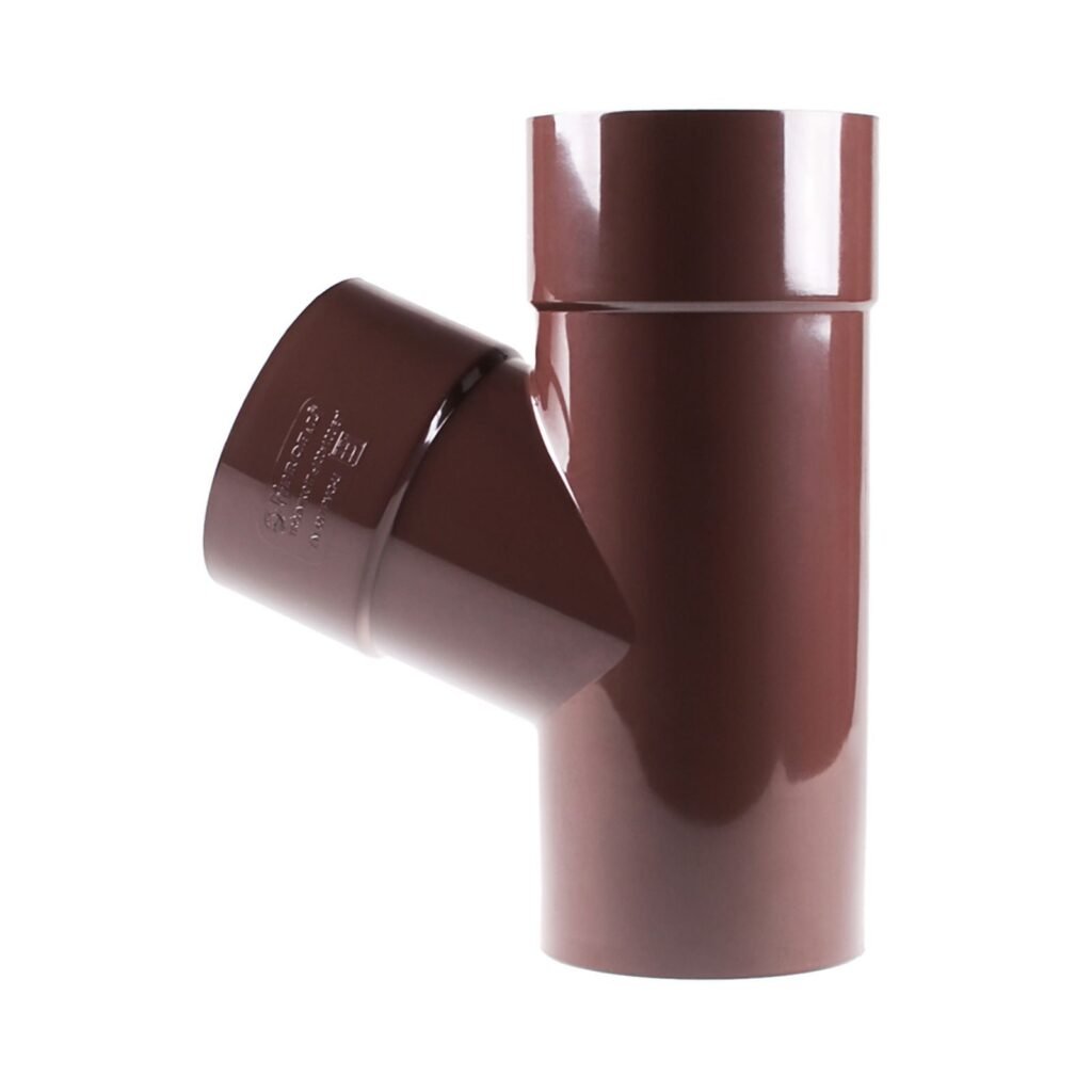 Трійник Profil 75/75/67 90 коричневий