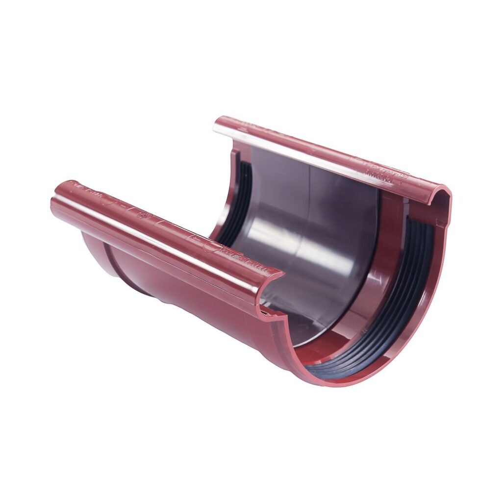 З`єднувач ринви Profil 130 червоний