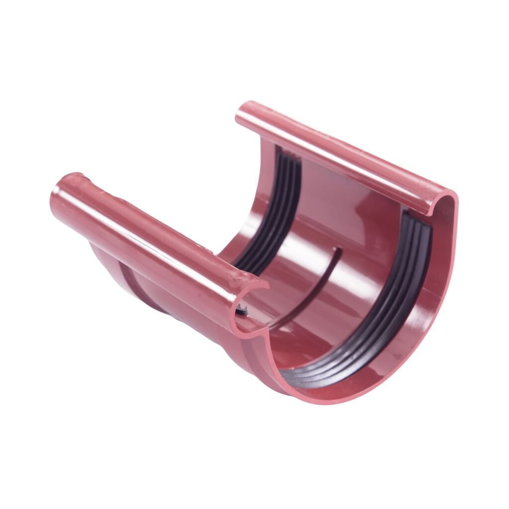 З`єднувач ринви Profil 90 червоний