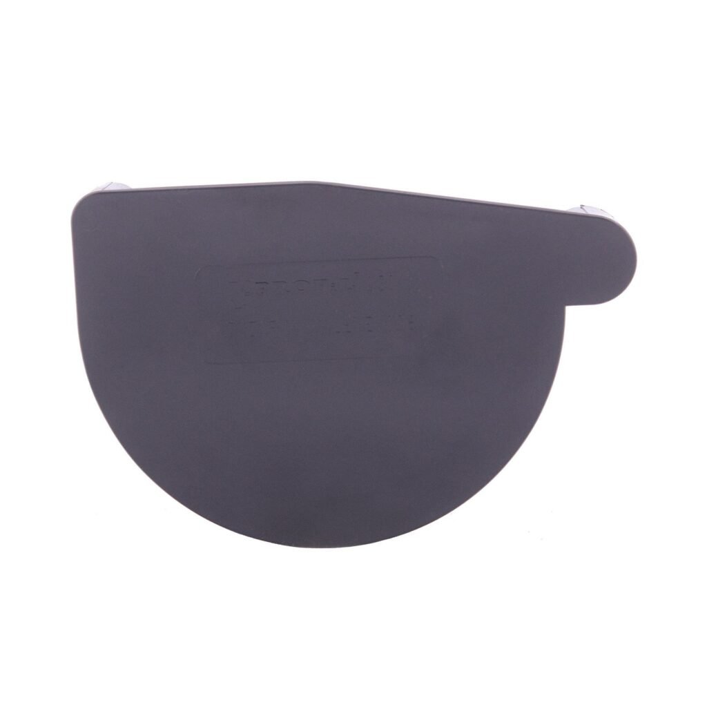 Заглушка ринви Profil ліва L 90 графiтова