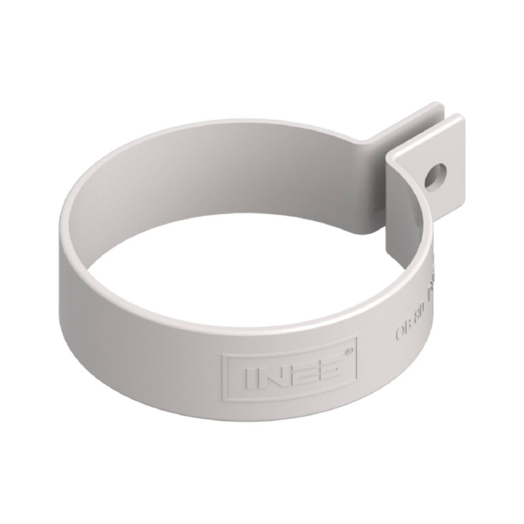 Хомут труби INES 80мм