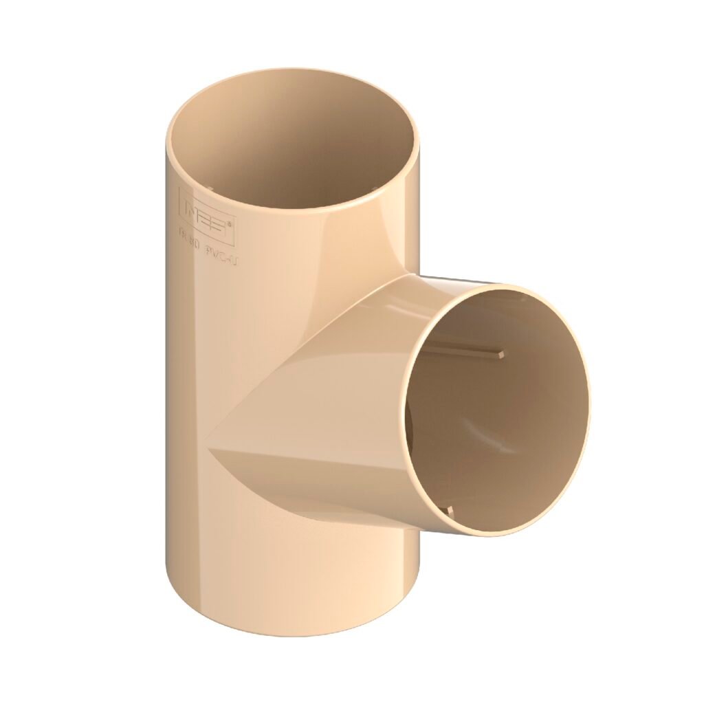 Трійник INES 80/80/80мм