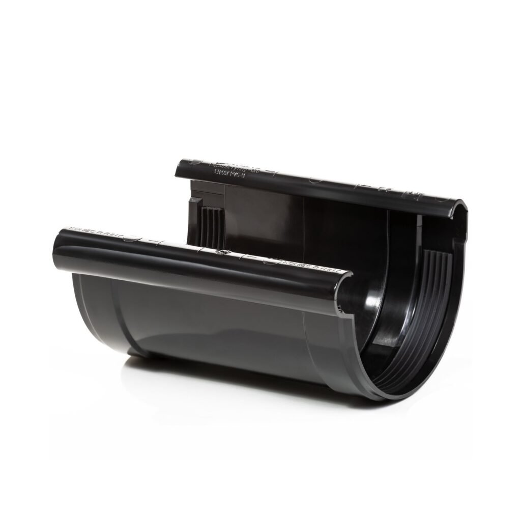 З`єднувач ринви Profil 130 чорний