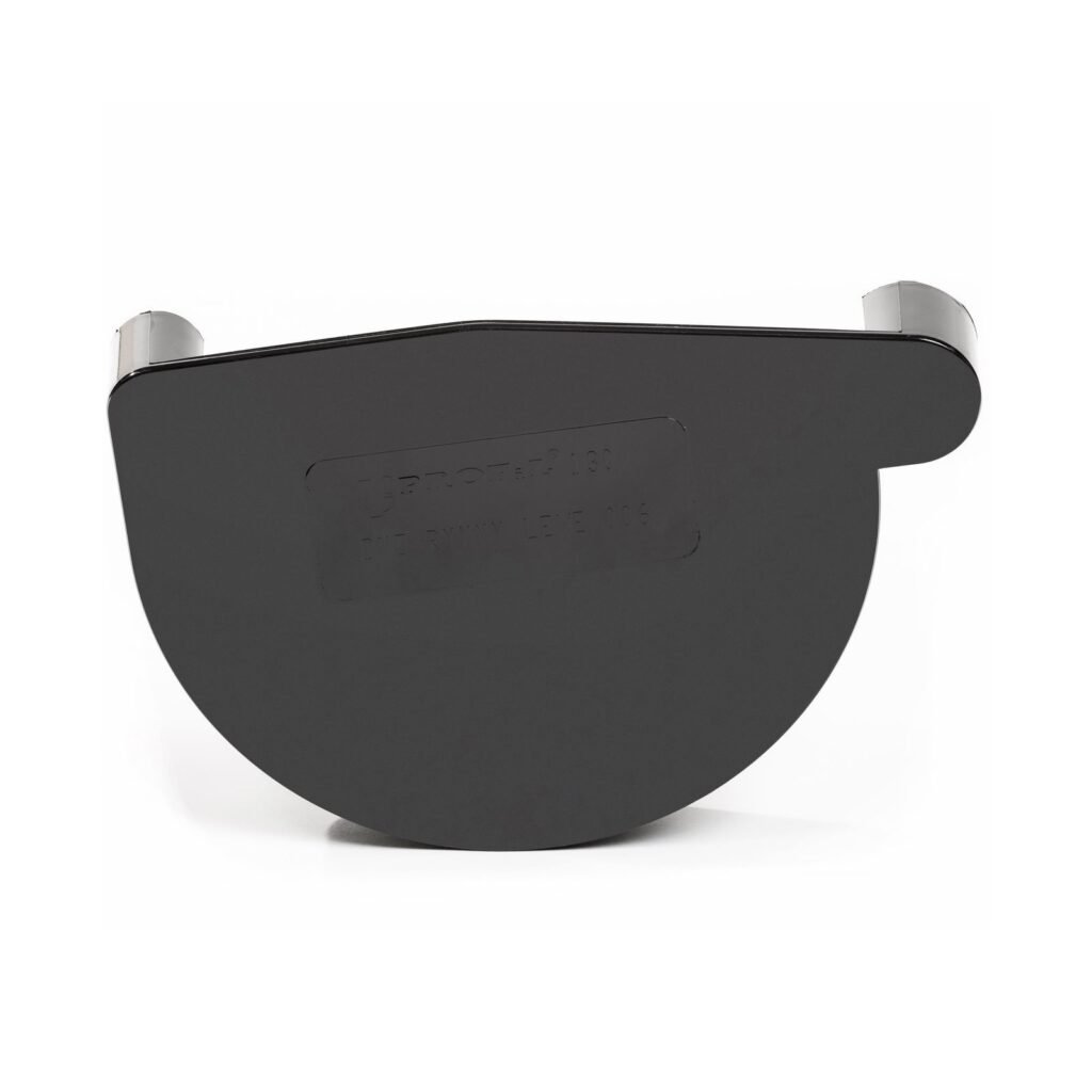 Заглушка ринви Profil ліва L 130 чорна