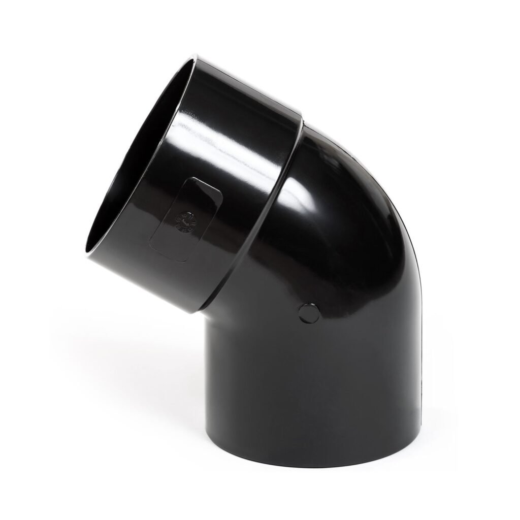 Коліно Profil 100 чорне