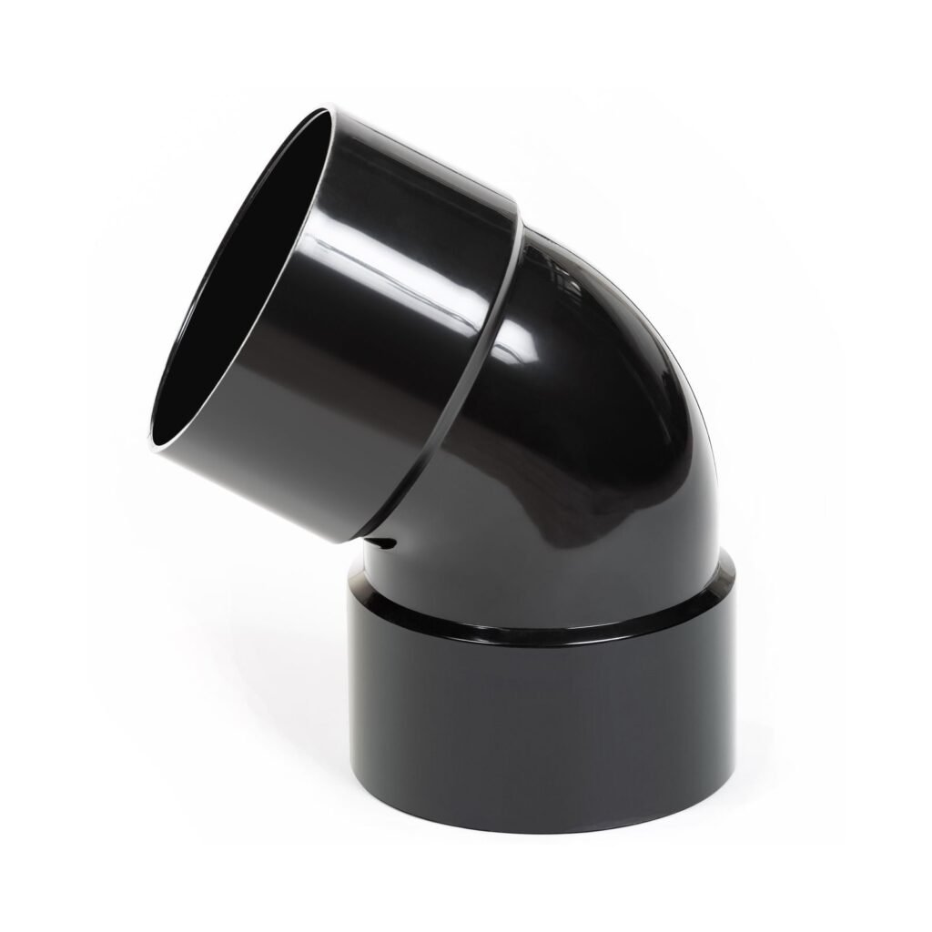 Коліно дворострубне Profil 75 чорне