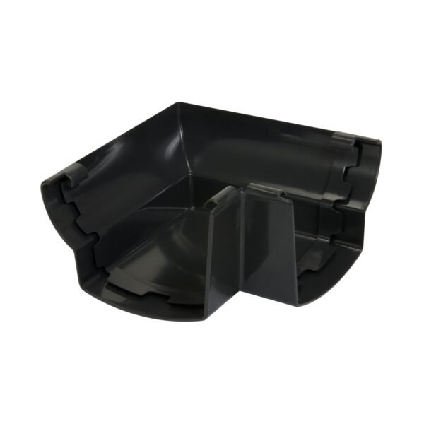 Кут жолоба 90 зовнішній тип 28, темно сірий, Система Nicoll Ovation® 28