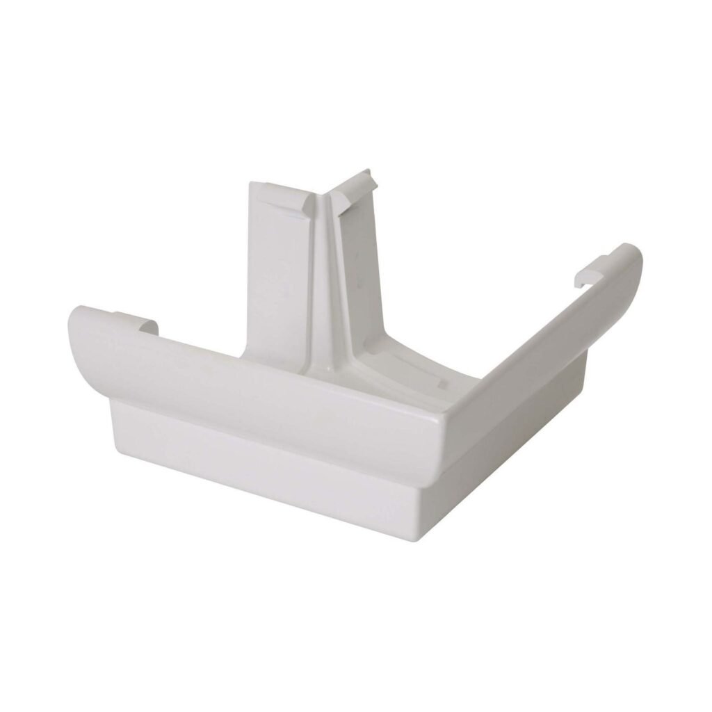 Кут жолоба 90 зовнішній тип 28, білий, Система Nicoll Ovation® 28