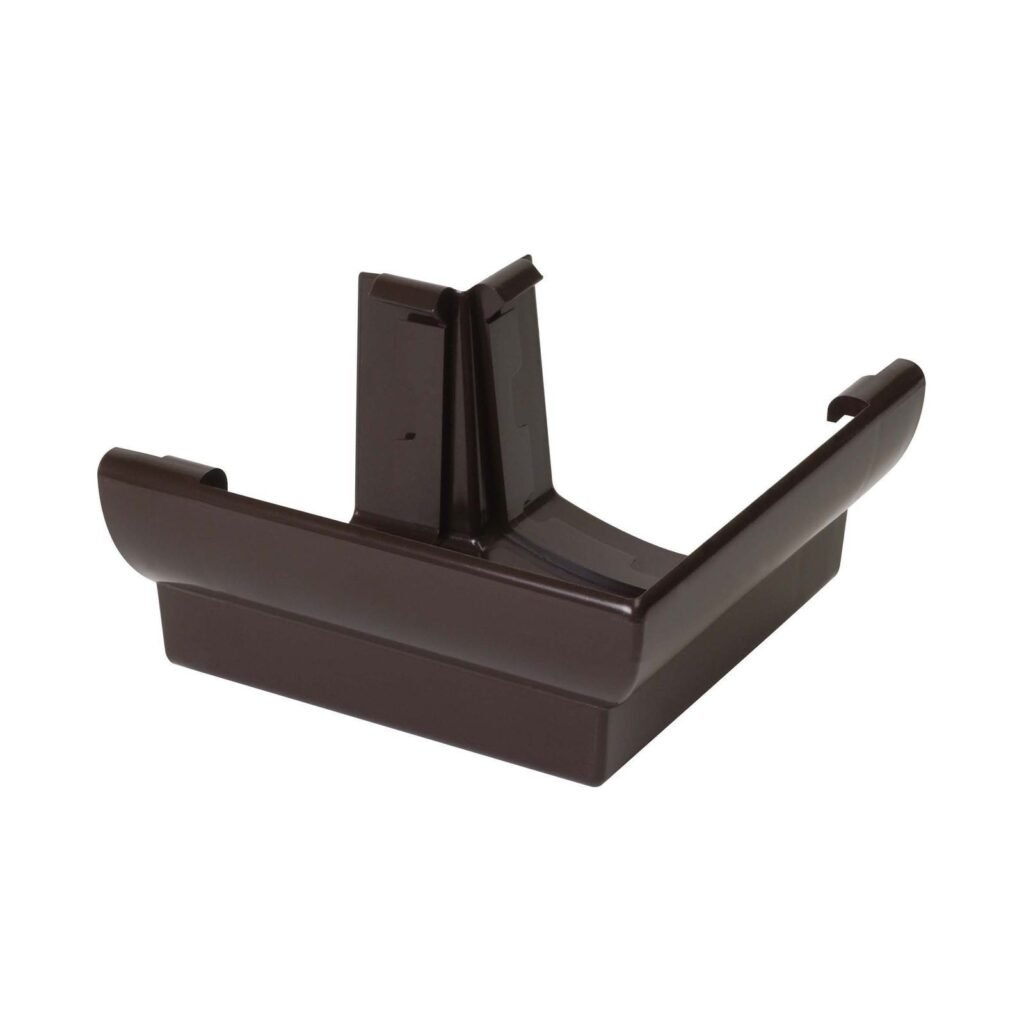 Кут жолоба 90 зовнішній тип 28, коричневий, Система Nicoll Ovation® 28