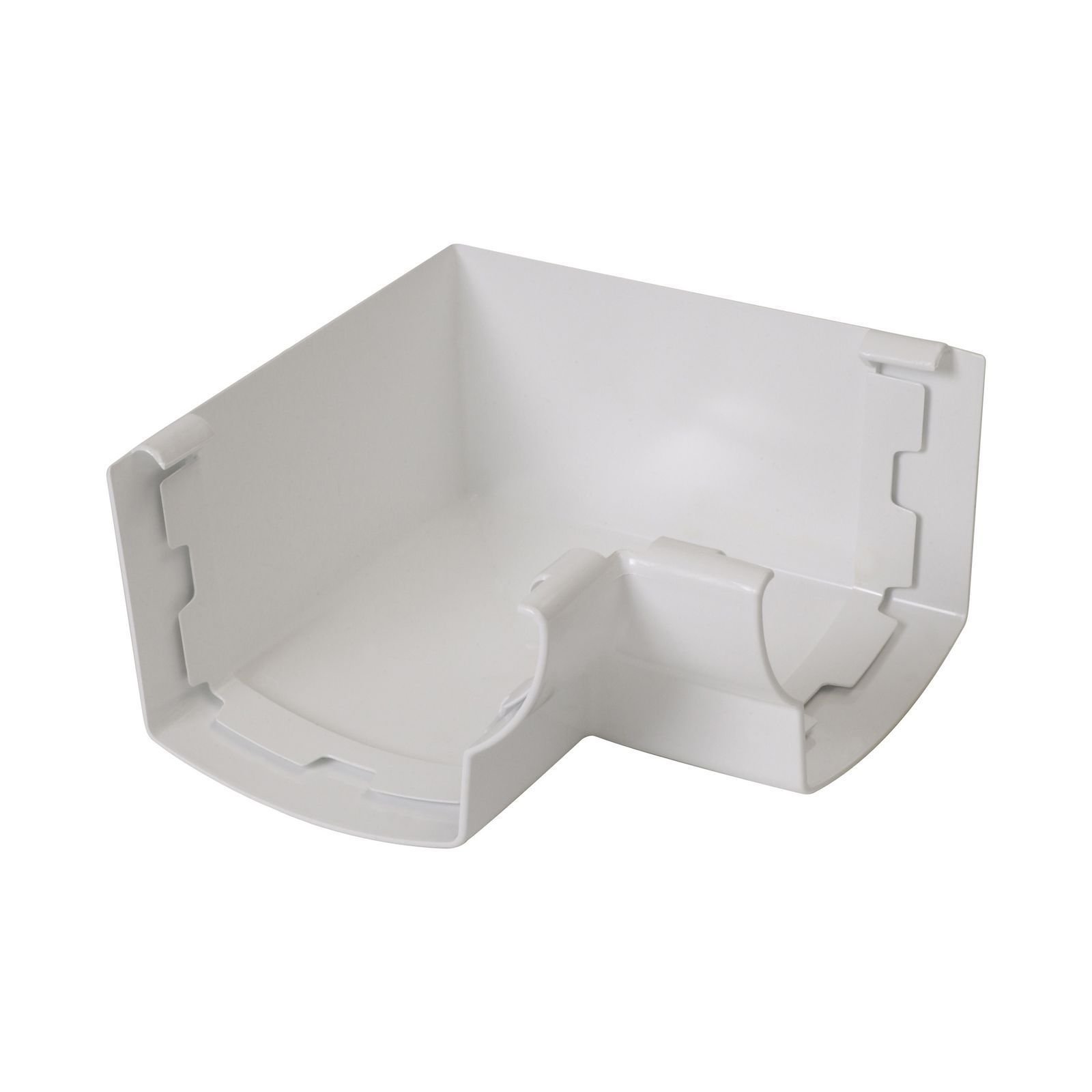 Кут жолоба 90 внутрішній тип 28, білий, Система Nicoll Ovation® 28 Кут жолоба 90 внутрішній тип 28, білий, Система Nicoll Ovation® 28