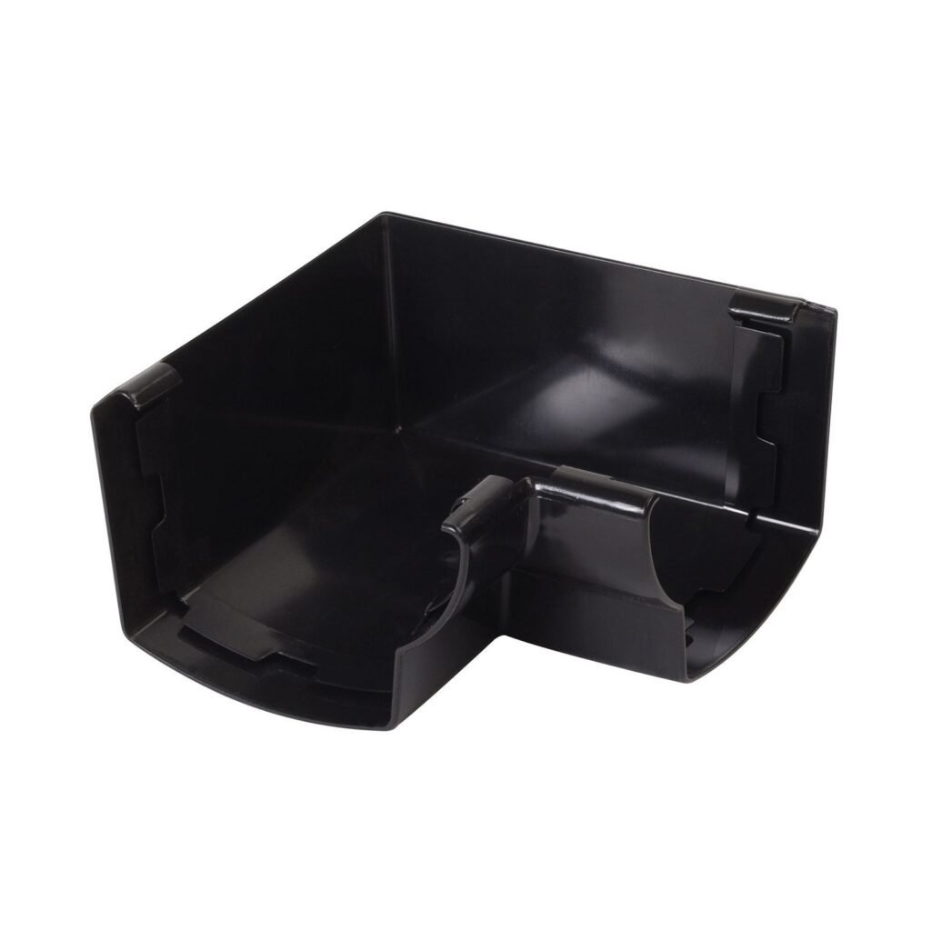 Кут жолоба 90 внутрішній тип 28, чорний, Система Nicoll Ovation® 28