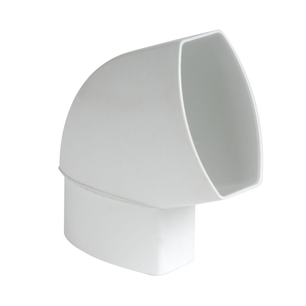 Відвід 67 по площині стіни D 90-56, білий, Система Nicoll Ovation® 28