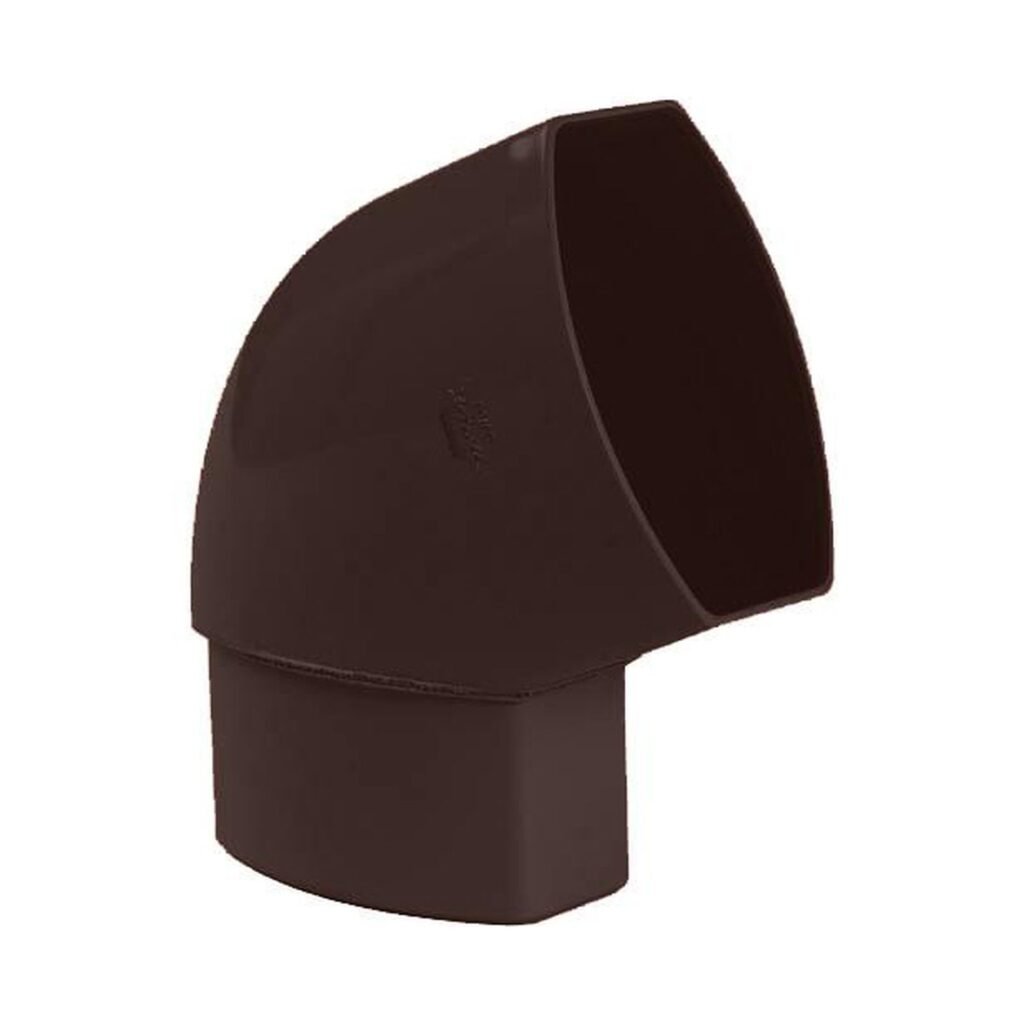 Відвід 67 по площині стіни D 90-56, коричневий, Система Nicoll Ovation® 28