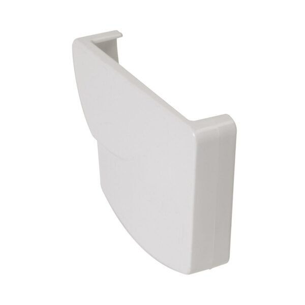 Заглушка жолоба права тип 28, біла, Система Nicoll Ovation® 28