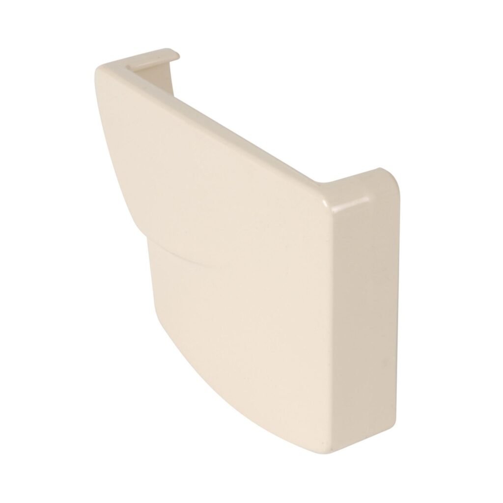 Заглушка жолоба ліва тип 28, бежева, Система Nicoll Ovation® 28