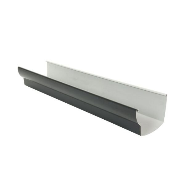 Жолоб водостічний 4 м. тип 28 темно сірий, Система Nicoll Ovation® 28