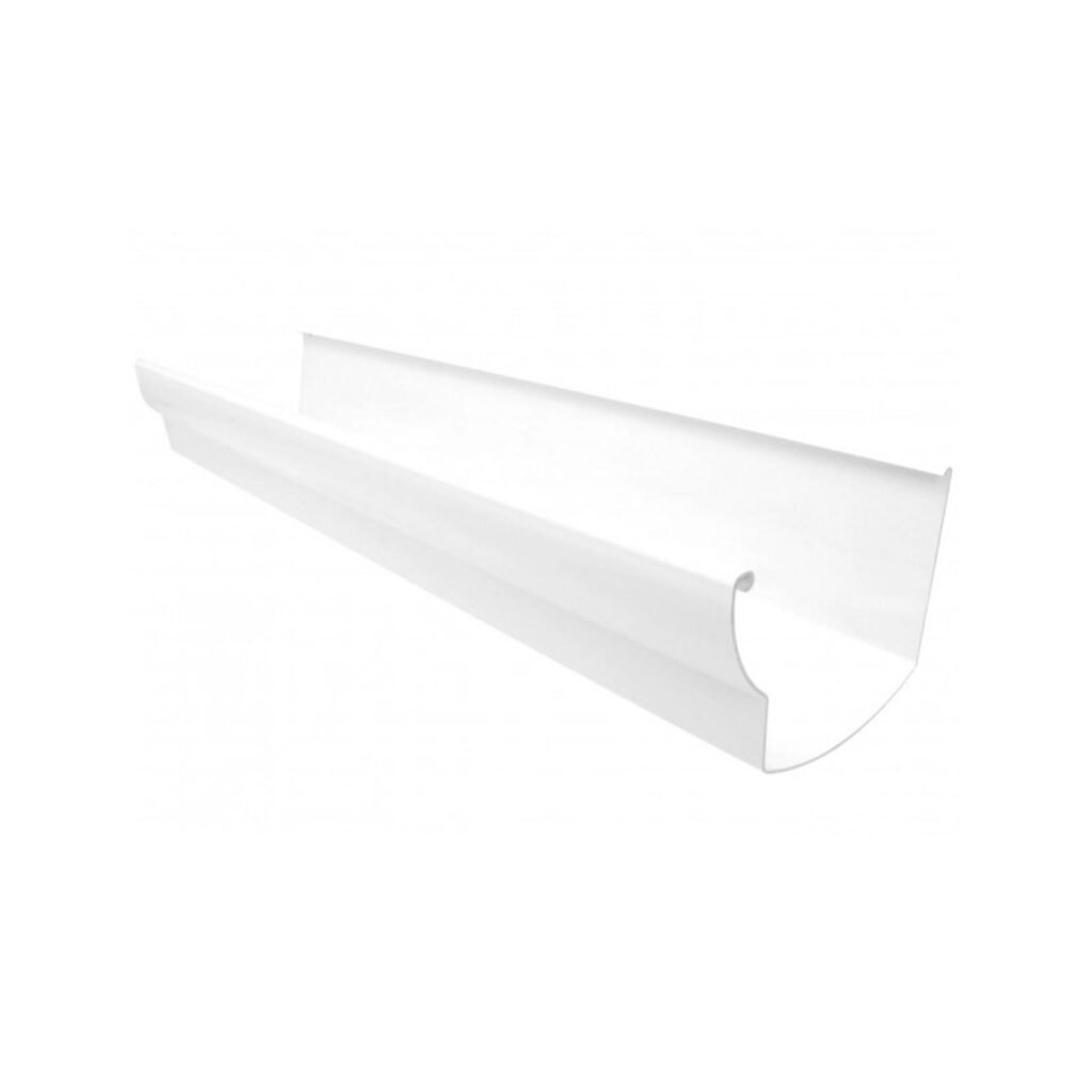 Жолоб водостічний 4 м. тип 28 білий, Система Nicoll Ovation® 28