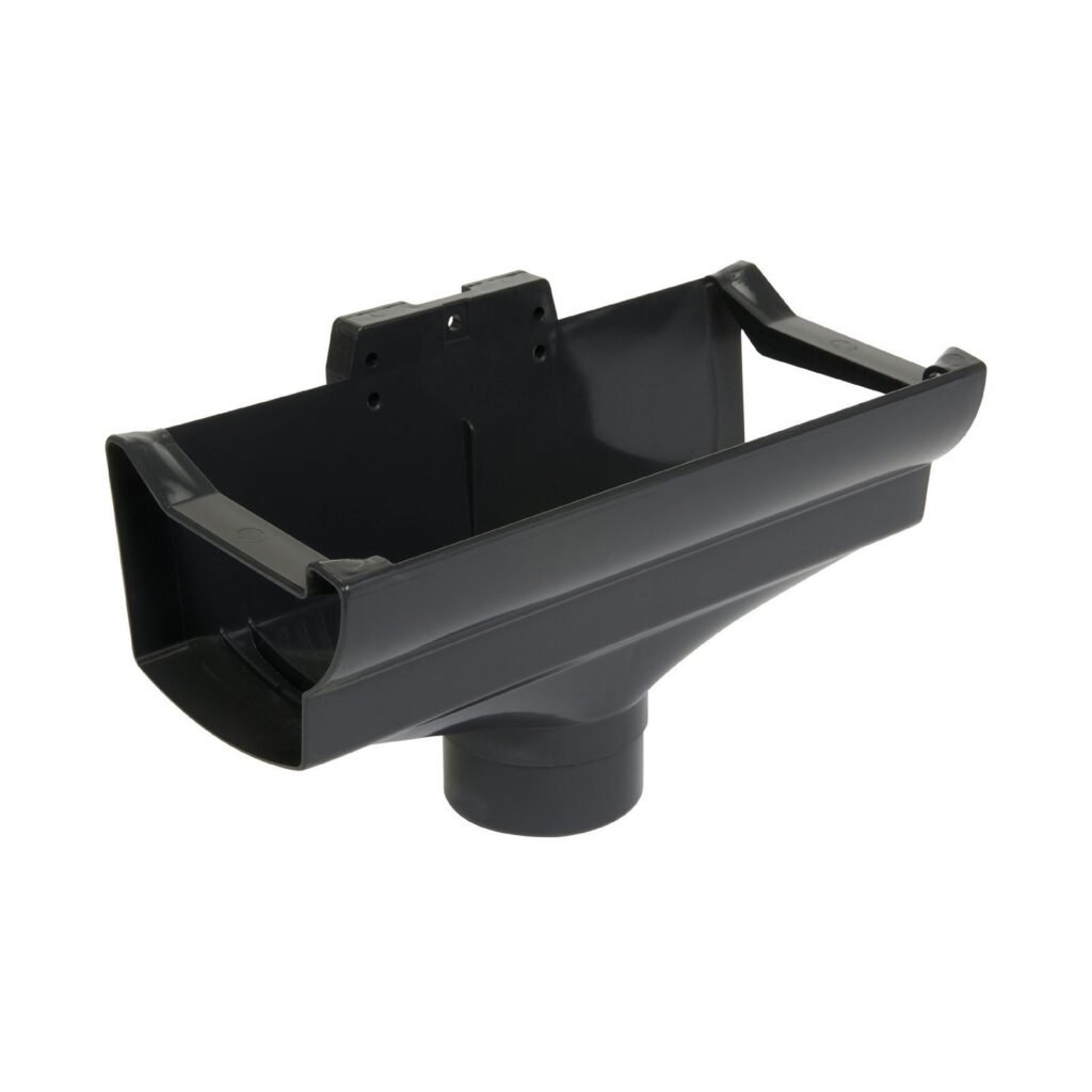 Воронка компенсуюча D-80 тип 28, темно сіра, Система Nicoll Ovation® 28