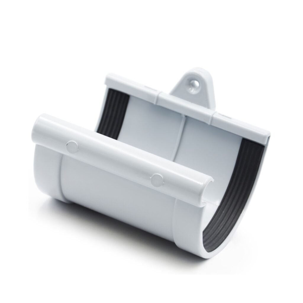 Муфта ринви сіра 90мм RainWay