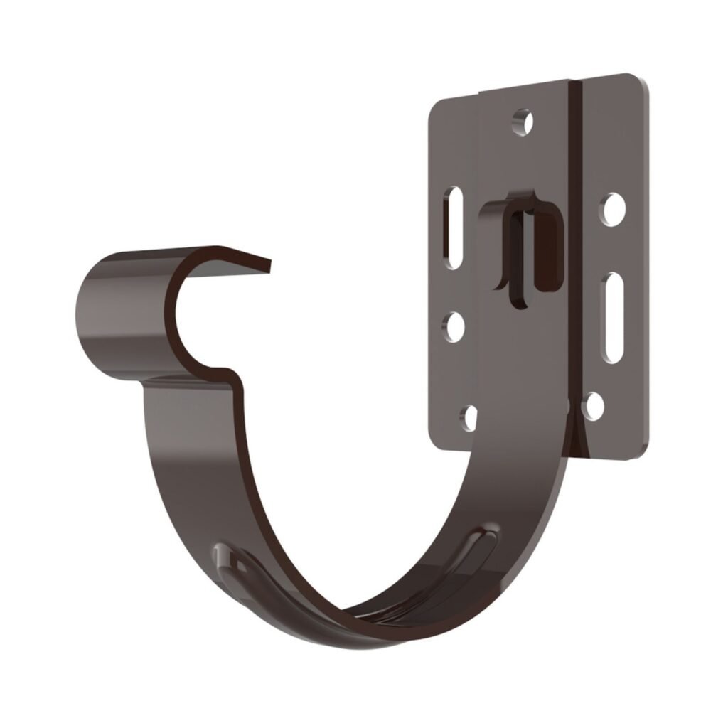 Кронштейн ринви сталевий 90 коричневий (короткий)