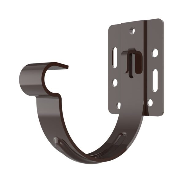 Кронштейн ринви сталевий 90 коричневий (короткий)