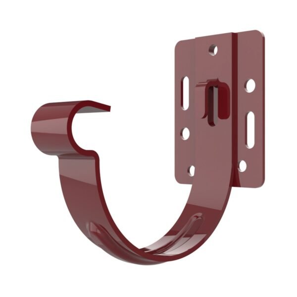 Кронштейн ринви сталевий 90 червоний (короткий)