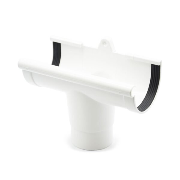 Лійка ринви біла 90мм RainWay