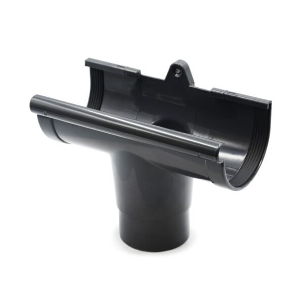 Лійка ринви графітова 90мм RainWay